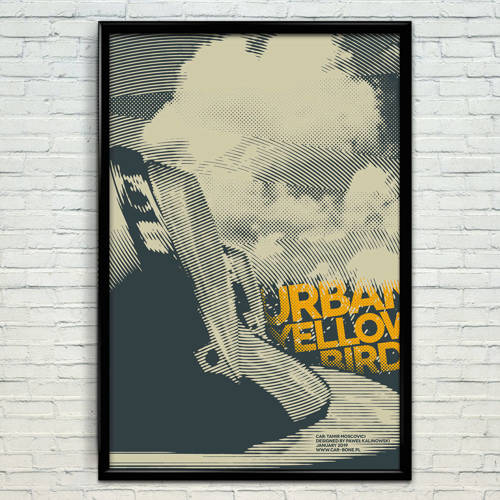Raster series poster with Yellowbird theme